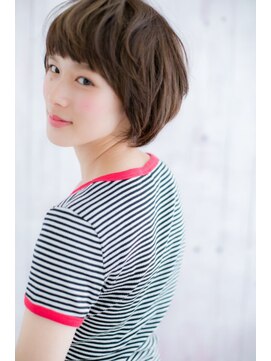 ヘアアンドビューティー ミック(Hair & Beauty miq) 個性的なかわいさ★ガーリーショートa