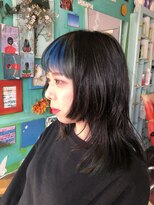 ピエスデシュブー(piece des cheveux)&nbsp;インナーバングウルフ
