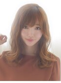 《MARBLES三軒茶屋》大人ウェーブ×バレイヤージュカール