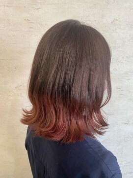 シェリッシュ ノース(Sheriche North) グラデーションカラー×コーラルピンク