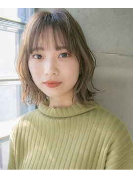 リリアン 表参道(relian) アレンジたくさん切りっぱなしボブ