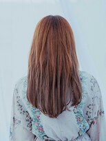 カラーサロンビスカリア 相模原エリア 淵野辺駅店(Color salon Biscaria)&nbsp;オレンジブラウン☆太め☆カール[淵野辺/淵野辺駅][学割U24]