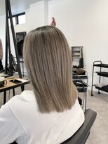 ナンバー(number+)&nbsp;20代30代ハイライトバレイヤージュブリーチ立体感透け感