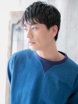 メンズヘア ビーセカンド 草加店(MENS HAIR B-2) 好感度大◎束感カット爽やかビジネスショートK