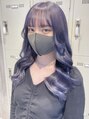 ワンズミラー 海老名店(ONE's MIRROR) 【ブルーパープル★】色落ち色持ちもいい長く楽しめるスタイル◎