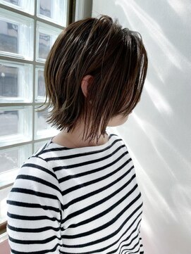 ヘアーアンドスパ フェリーチェ ミチ 野田屋町店(HAIR&SPA felice MICHI) 【feliceMICHI島田和也】前下がり外ハネヘア