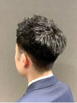 ビーダンディー(Bee dandy) ビジネスフォーマル ツーブロックベリーショート オールバック