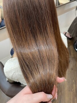 アプシー 三田駅前店(Apsee) オレンジベージュ/艶カラー