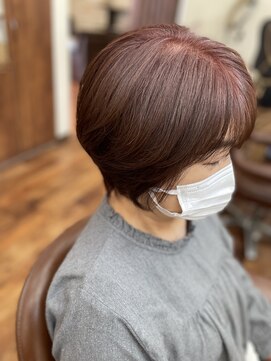 ヘアーミックス ニット(hair mix nitt) ミセスショートヘア