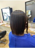 切りっぱなしボブ【アルター鎌取店　今吉】