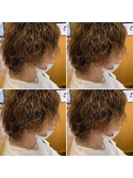 フレンズ 手稲店(friend's) ブリーチ×パーマ