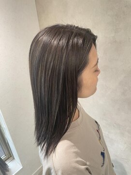 ミューバイケンジ(miu by KENJE) miu&伊藤夏海 コントラストハイライト◎