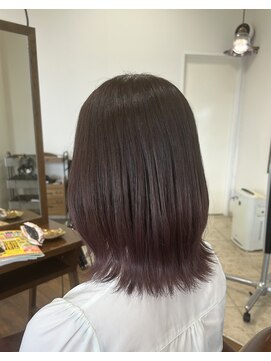 ピスヘアー(PITH HAIR) パープルブラウンカラー