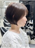 20代30代40代50代/丸みショート/クビレ/前髪あり/表参道