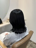 ユッカ 梅田(YUCCA) 【 YUCCA 】大人可愛い20代30代ミディアム/ブラックカラー