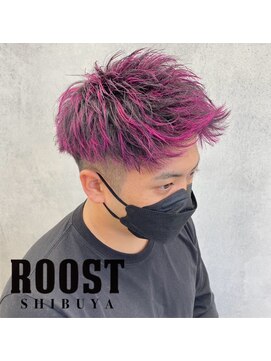 ルースト 渋谷店(ROOST) ジェットモヒカンカラー