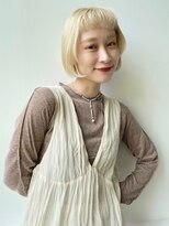 ゲーム 吉祥寺店(GAME)&nbsp;インナーカラー/ダブルカラー/ミルクティーベージュ/ボブ