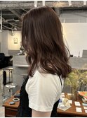 ほんのり赤みブラウン
