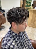 メンズスパイラルパーマ