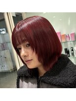 アッシュ 中目黒店(Ash)&nbsp;赤髪×顔まわりレイヤー！