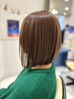 ヘアースタジオブランシェ 新川店(hair studio branche)の写真/【大人女性髪質改善カラー】染める度に艶・透明感UP＊白髪ぼかし、リタッチ、大人ハイライト＊