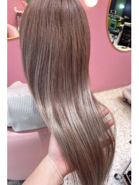 モア(more) 【栄矢場町】ブリーチなしダブルカラー、髪質改善、カット