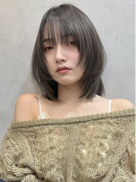 ロンドプロフィール 浦和(Lond profil) メルティカラー似合わせカットウェーブミディアム