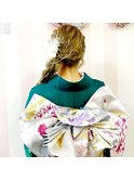 サイド編み下ろし