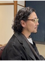 手々 メンズリッジパーマ