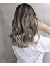 【月水tomo限定】ハイライトorバレイヤージュor白髪ハイライト＋cut ￥9500