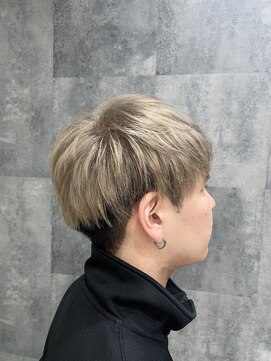 ヘアーサロンリボーンフォーメンズ 王子(Hair salon Reborn for men‘s) ミルクティーカラー