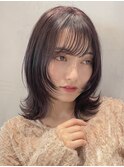 レイヤーボブウルフフェイスレイヤー顔周りレイヤー表参道原宿