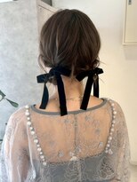 ムーン バイ ケンジ(moon by KENJE)&nbsp;『Nanaka』ボブアレンジ/ボブツインテール/お呼ばれヘア