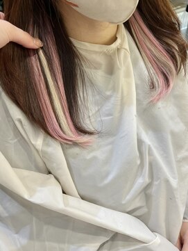 コル(CoL) エクステでできるいちごミルクカラー♪