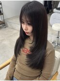 レイヤーカット髪質改善トリートメント前髪カット
