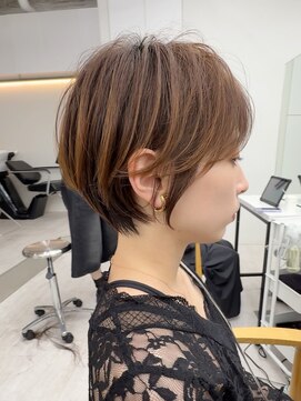 ビューナゴヤ 名駅(VIEW NAGOYA) ショートボブ/暗めカラー/髪質改善/デザインカラー