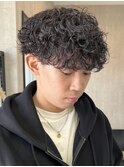 波巻きパーマ/波巻きツイストスパイラル/プードルパーマ