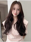 黒髪/クラゲヘアー/オリーブグレー/髪質改善/小顔/栄/栄駅/a333