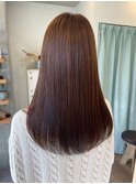 丸型◎髪質改善カラーで作るアッシュベージュ[稲毛駅/白髪染め]