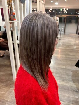 ブリックバイブレイス 千葉 千葉中央(brick by brace) 千葉駅/オリーブグレー/小顔/ココアベージュ