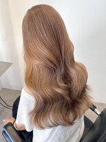 サンクプロジェクト(cinq PROJECT) 原宿韓国顔まわりミルクティーベージュマロンベージュ