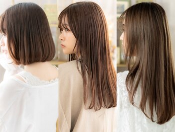 カバーヘア ブリス 川口(COVER HAIR bliss)の写真/川口駅直結★クセに悩む人必見!STYLEランキング上位blissで注目!特許成分ダメージレス縮毛矯正★仕上り感◎