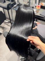 ベル 新宿店(Vel)&nbsp;暗髪似合わせロングレイヤーカット美髪縮毛矯正トリートメント