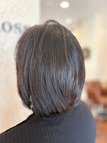 クロス(CROSS)&nbsp;レイヤーボブ/大人可愛い/40代/ミセスヘア