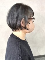 エンクス 天王町店(enx)&nbsp;着物ヘア/ダークアッシュ/ミディアムレイヤーカット/天王町YS22