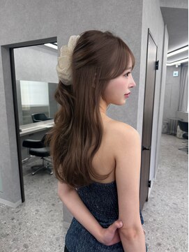 ボタン ハカタ(VOTAN hakata) 【柿本真優】顔周りカット/ベージュカラー/レイヤーカット