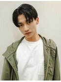 メンズカット メンズセンターパート センターパート