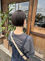ヘアードレスビュー(hair dress V.I.E.W)&nbsp;隠し刈り上げショートボブ