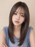 【平日限定/学割U24限定】カット＋透明感カラー＋2stepTR　￥5,900