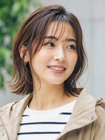 ネスト(Nest)&nbsp;梅雨でもまとまる大人ナチュラルボブ